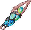 High-friction - Speedo LZR Racer swimsuit - Credit: ANSYS Inc